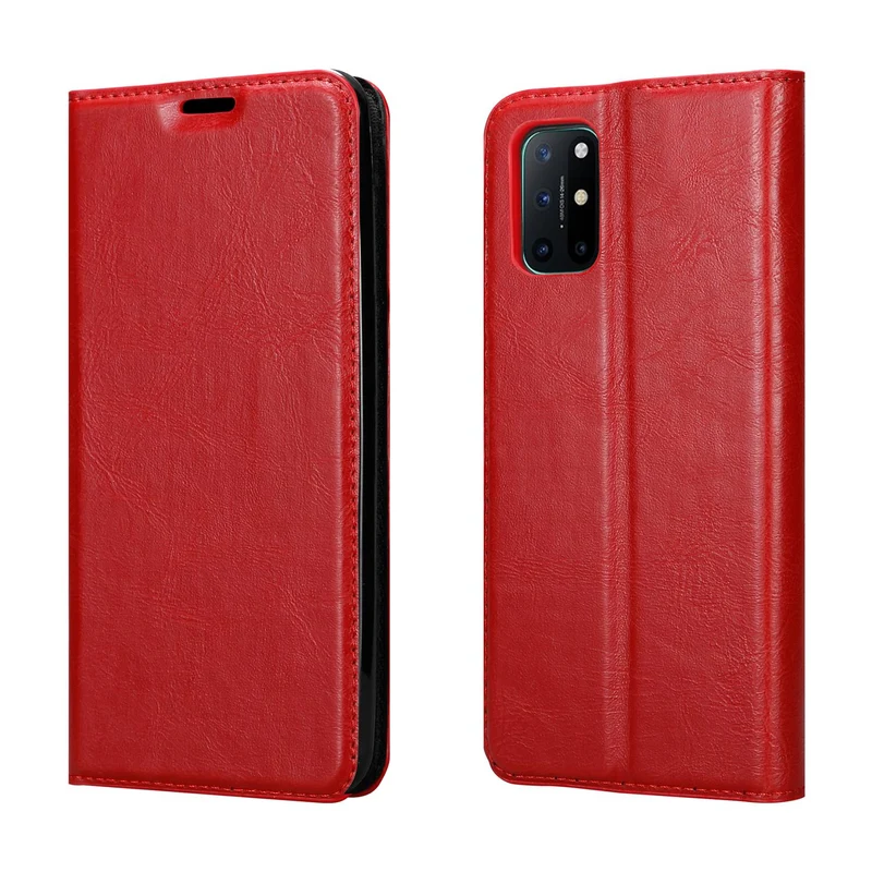 Cadorabo Hülle kompatibel mit OnePlus 8T Schutzhülle mit Magnetverschluss, Standfunktion und Kartenfach