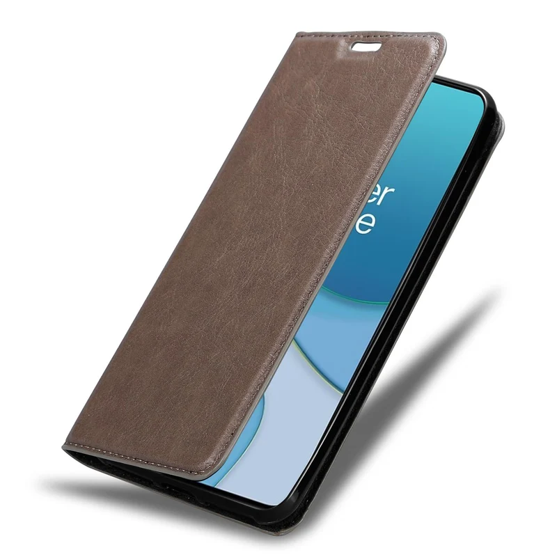 Cadorabo Hülle kompatibel mit OnePlus 8T Schutzhülle mit Magnetverschluss, Standfunktion und Kartenfach