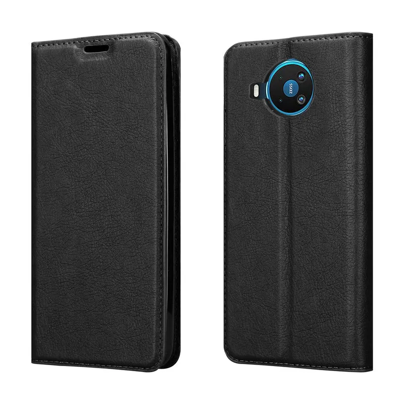 Cadorabo Hülle kompatibel mit Nokia 8,3 Schutzhülle mit Magnetverschluss, Standfunktion und Kartenfach