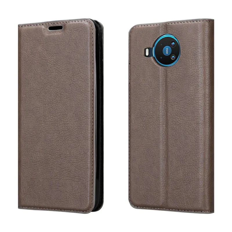 Cadorabo Hülle kompatibel mit Nokia 8,3 Schutzhülle mit Magnetverschluss, Standfunktion und Kartenfach