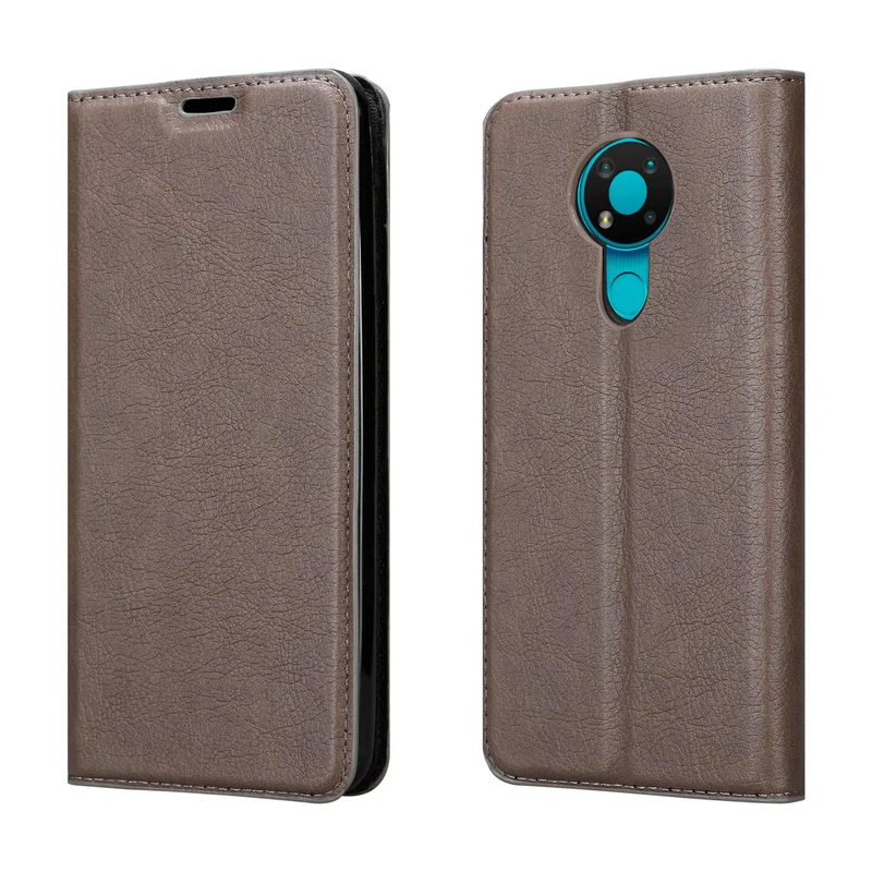 Cadorabo Hülle kompatibel mit Nokia 3,4 Schutzhülle mit Magnetverschluss, Standfunktion und Kartenfach