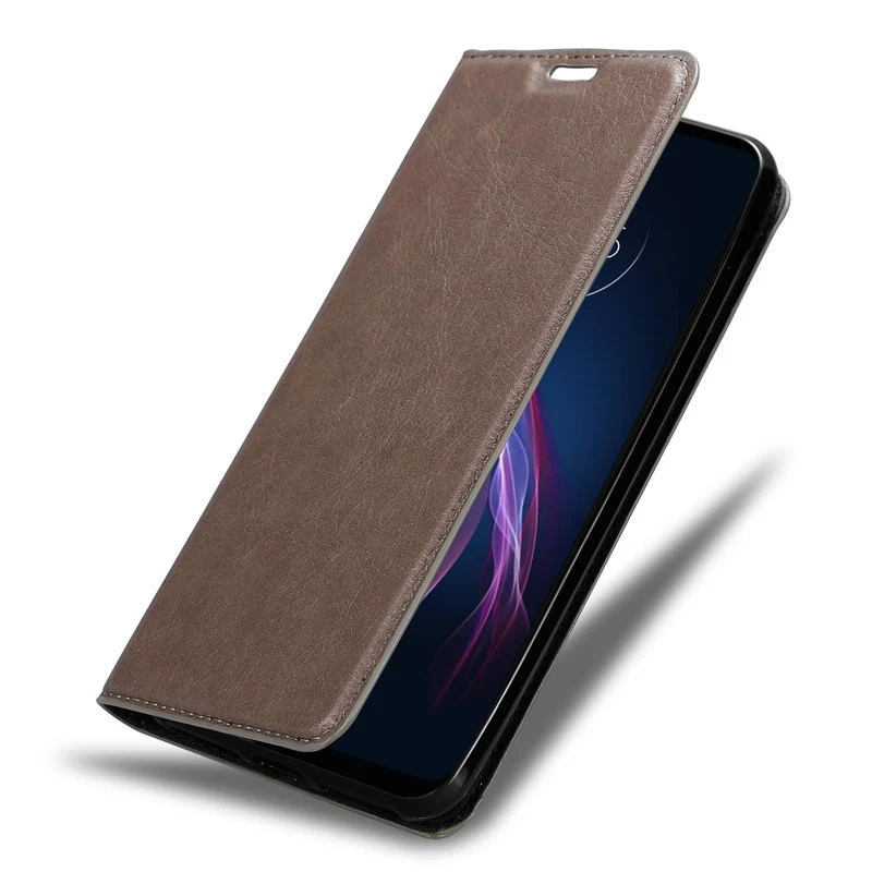 Cadorabo Hülle kompatibel mit Motorola ONE FUSION+ Schutzhülle mit Magnetverschluss, Standfunktion und Kartenfach