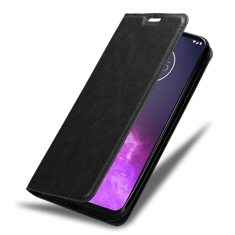 Cadorabo Hülle kompatibel mit Motorola ONE PRO / ONE ZOOM Schutzhülle mit Magnetverschluss, Standfunktion und Kartenfach