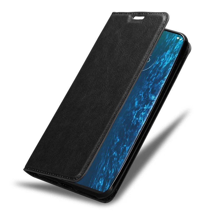Cadorabo Hülle kompatibel mit Motorola EDGE Schutzhülle mit Magnetverschluss, Standfunktion und Kartenfach