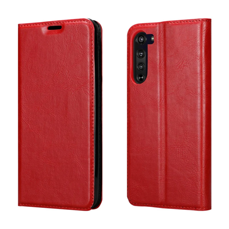 Cadorabo Hülle kompatibel mit Motorola EDGE Schutzhülle mit Magnetverschluss, Standfunktion und Kartenfach