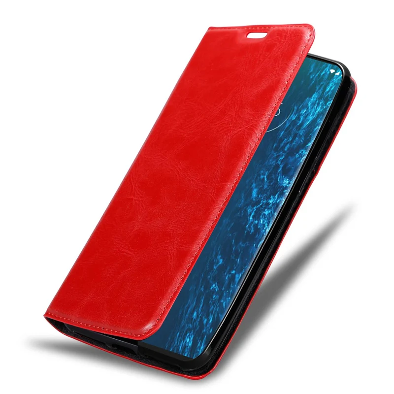 Cadorabo Hülle kompatibel mit Motorola EDGE Schutzhülle mit Magnetverschluss, Standfunktion und Kartenfach