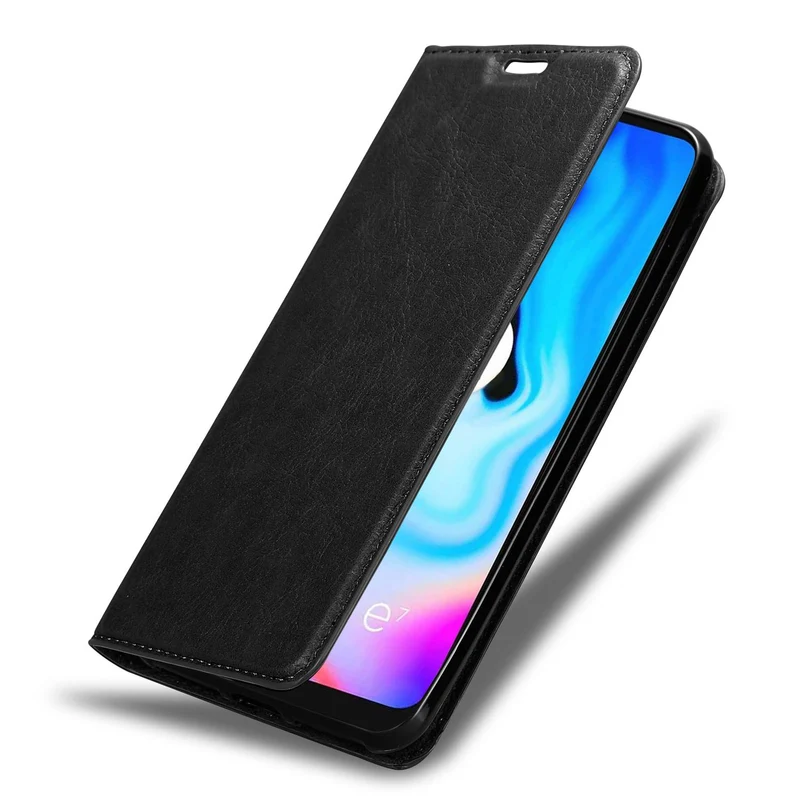 Cadorabo Hülle kompatibel mit Motorola MOTO E7 PLUS Schutzhülle mit Magnetverschluss, Standfunktion und Kartenfach