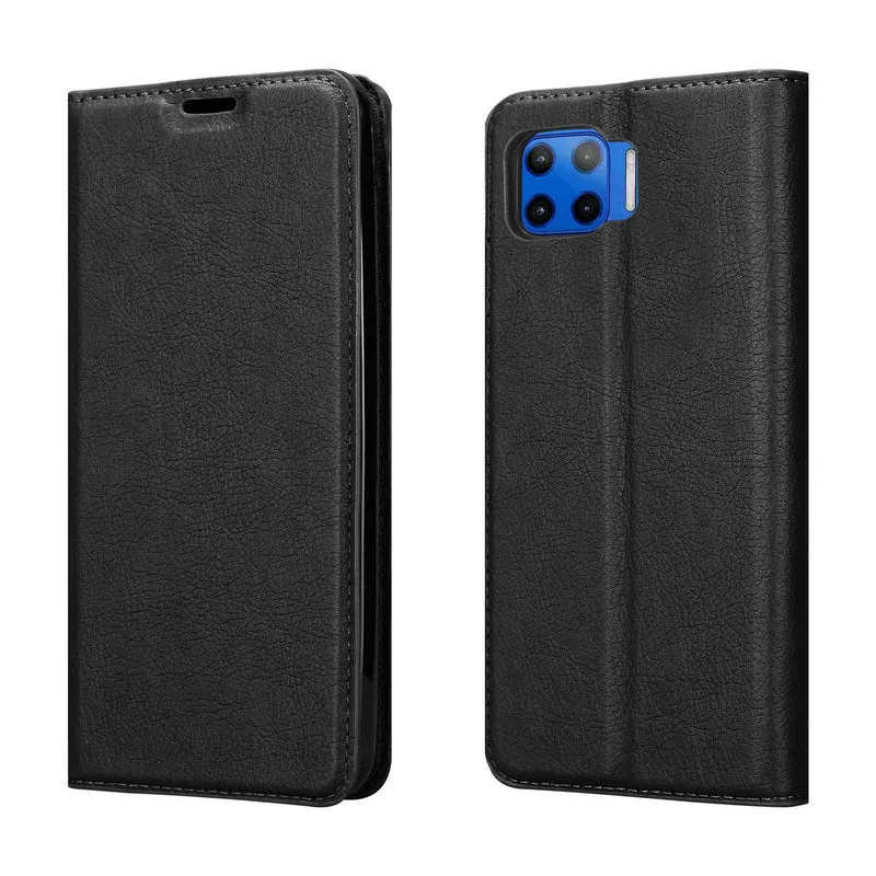 Cadorabo Hülle kompatibel mit Motorola MOTO G 5G PLUS Schutzhülle mit Magnetverschluss, Standfunktion und Kartenfach