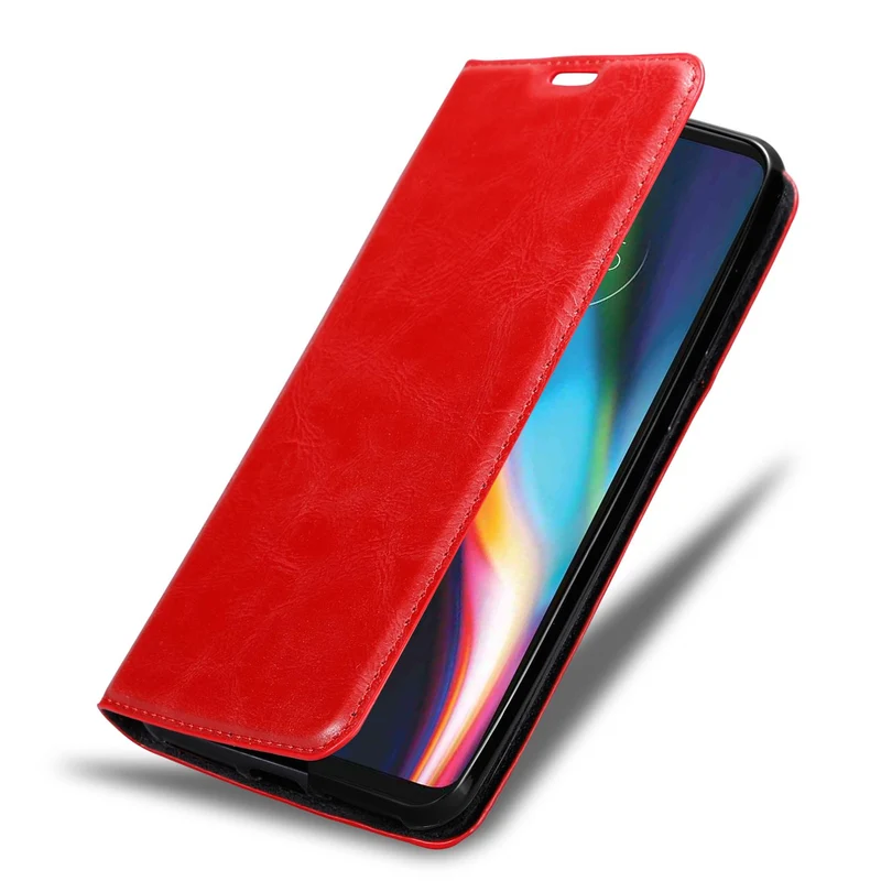 Cadorabo Hülle kompatibel mit Motorola MOTO G 5G PLUS Schutzhülle mit Magnetverschluss, Standfunktion und Kartenfach