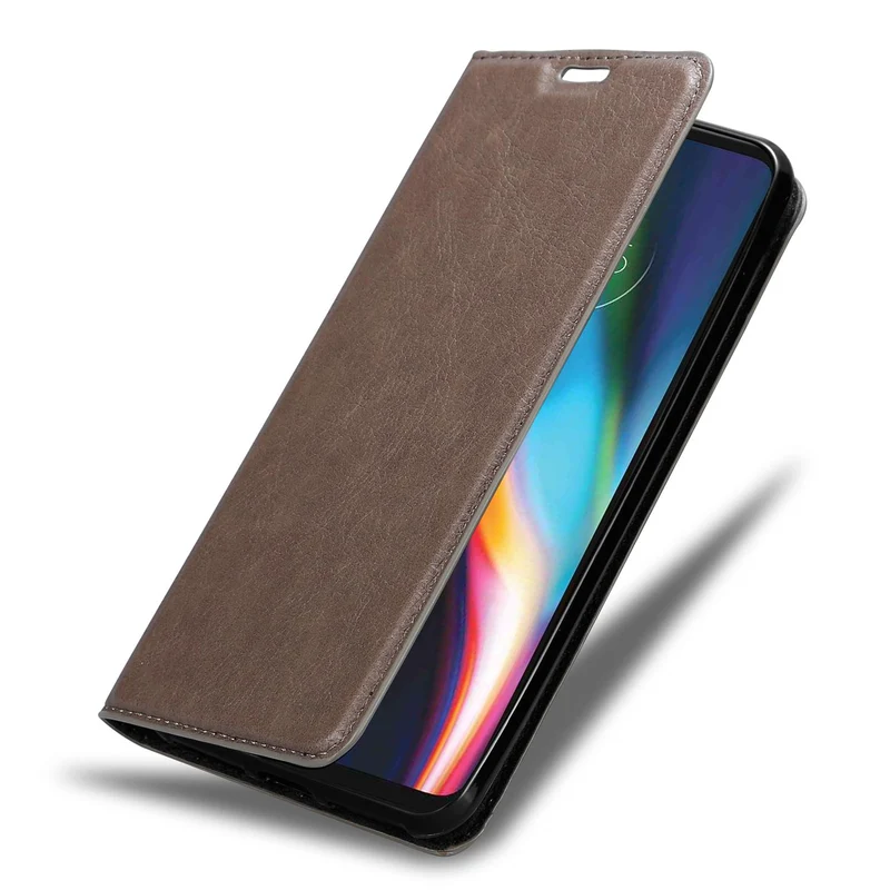 Cadorabo Hülle kompatibel mit Motorola MOTO G 5G PLUS Schutzhülle mit Magnetverschluss, Standfunktion und Kartenfach