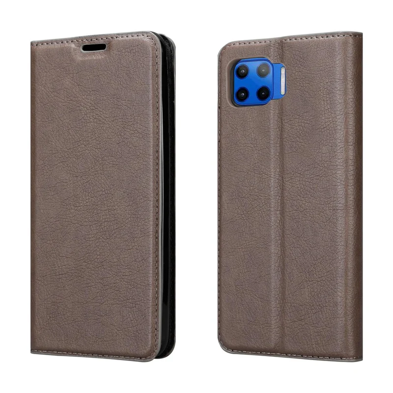 Cadorabo Hülle kompatibel mit Motorola MOTO G 5G PLUS Schutzhülle mit Magnetverschluss, Standfunktion und Kartenfach