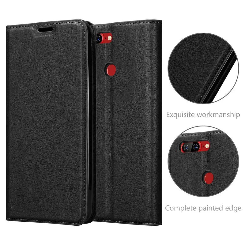 Cadorabo Hülle kompatibel mit Lenovo S5 Schutzhülle mit Magnetverschluss, Standfunktion und Kartenfach