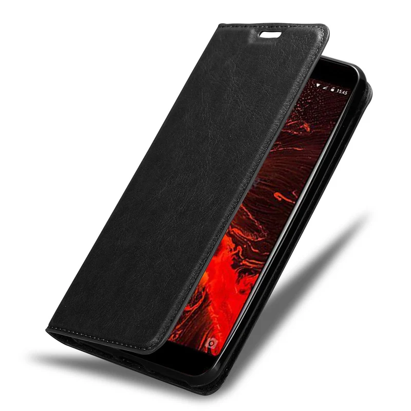 Cadorabo Hülle kompatibel mit Lenovo S5 Schutzhülle mit Magnetverschluss, Standfunktion und Kartenfach