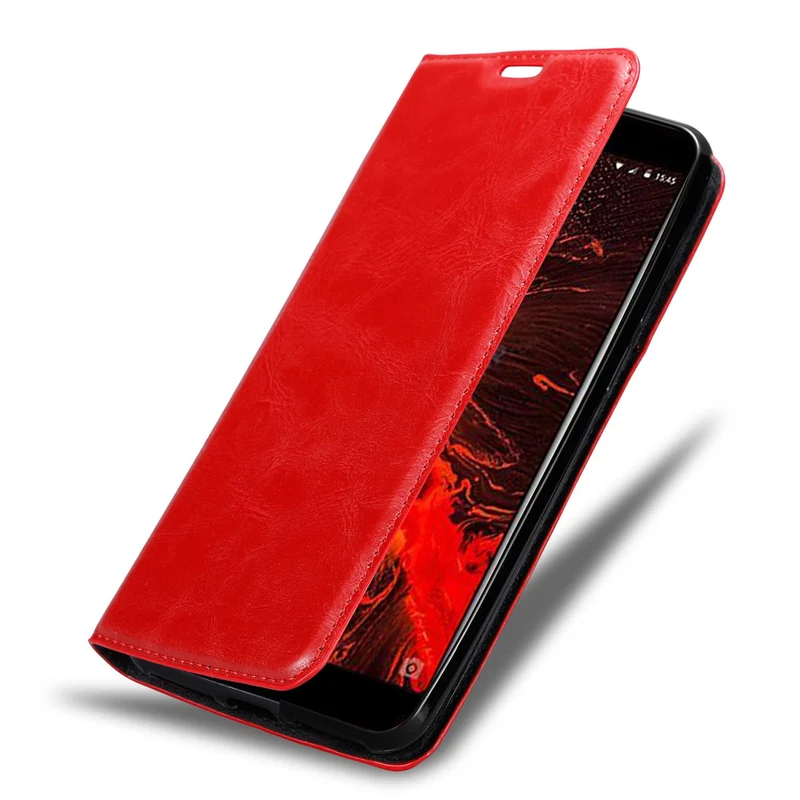 Cadorabo Hülle kompatibel mit Lenovo S5 Schutzhülle mit Magnetverschluss, Standfunktion und Kartenfach