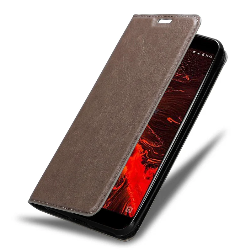 Cadorabo Hülle kompatibel mit Lenovo S5 Schutzhülle mit Magnetverschluss, Standfunktion und Kartenfach