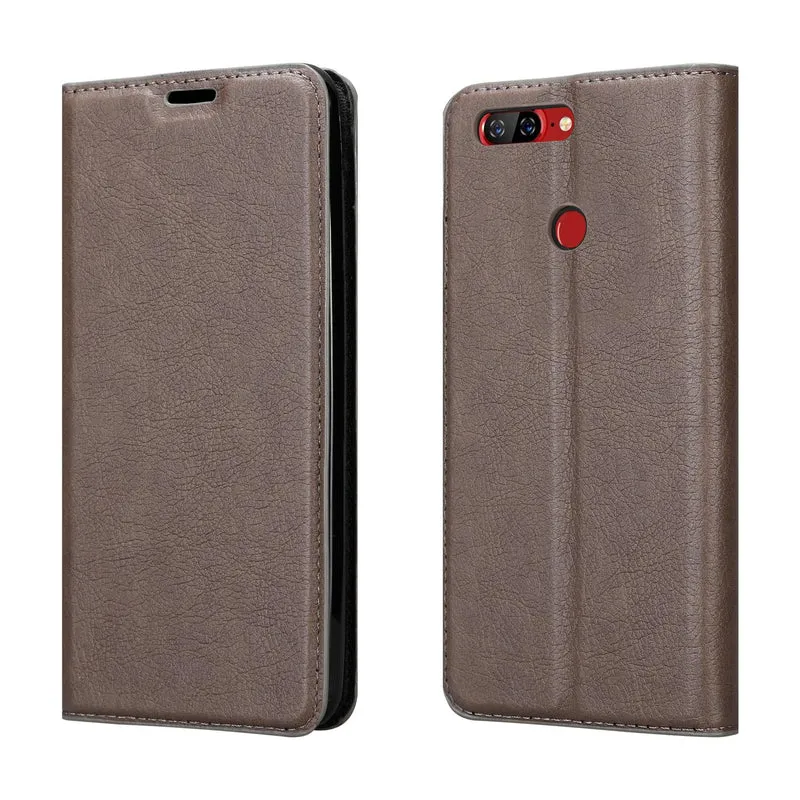 Cadorabo Hülle kompatibel mit Lenovo S5 Schutzhülle mit Magnetverschluss, Standfunktion und Kartenfach