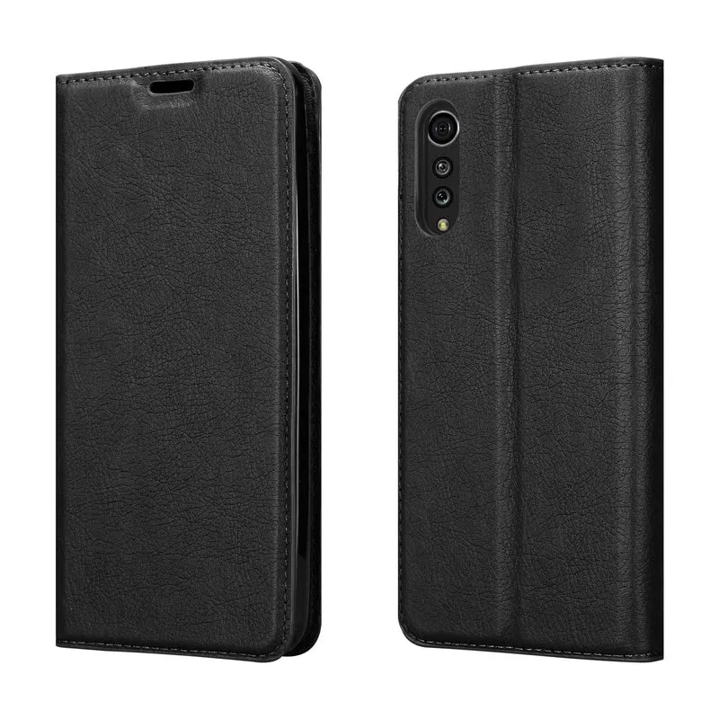 Cadorabo Hülle kompatibel mit LG Velvet Schutzhülle mit Magnetverschluss, Standfunktion und Kartenfach