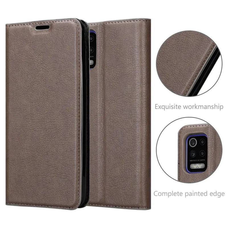 Cadorabo Hülle kompatibel mit LG K52 / K62 / Q52 Schutzhülle mit Magnetverschluss, Standfunktion und Kartenfach