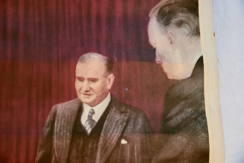 Wendbares Bildungsposter aus dem Deutschland der 50er Jahre