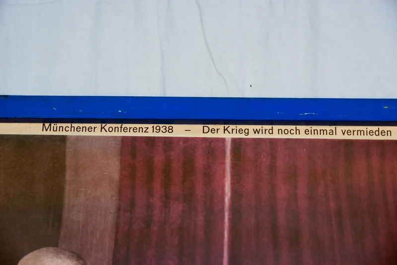 Wendbares Bildungsposter aus dem Deutschland der 50er Jahre