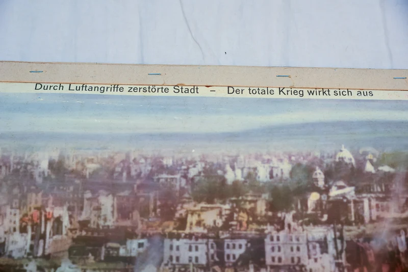 Wendbares Bildungsposter aus dem Deutschland der 50er Jahre
