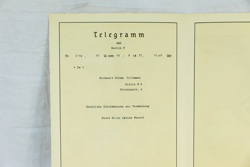 Telegramme des Dritten Reiches