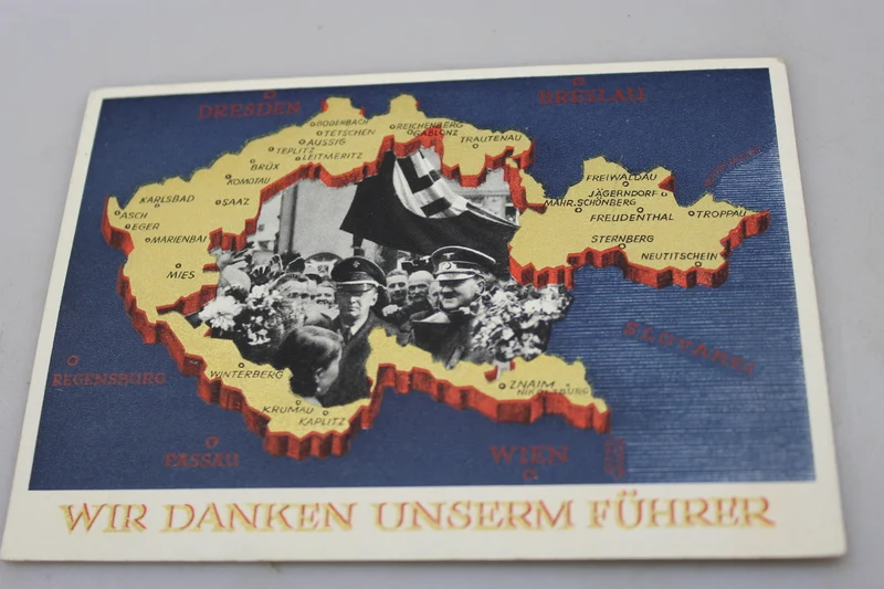 Postkarte "1. Oktober 1938"