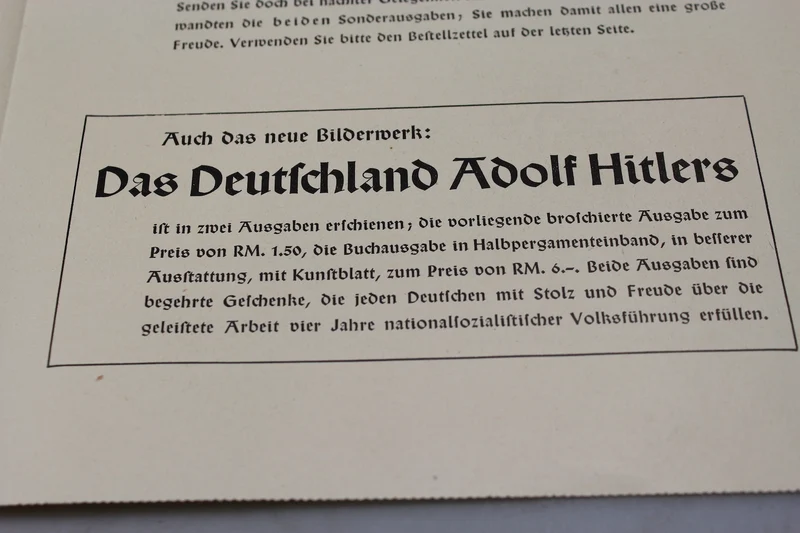 Broschüre "Illustrierter Beobachter"