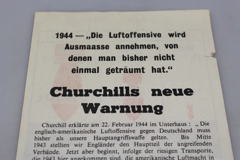 Propagandaflyer aus dem 2