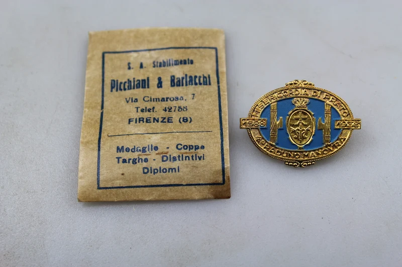 Gnadenabzeichen von Prato 1938