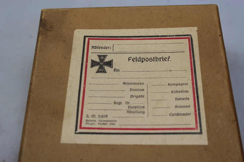 Feldpostpaket WW1