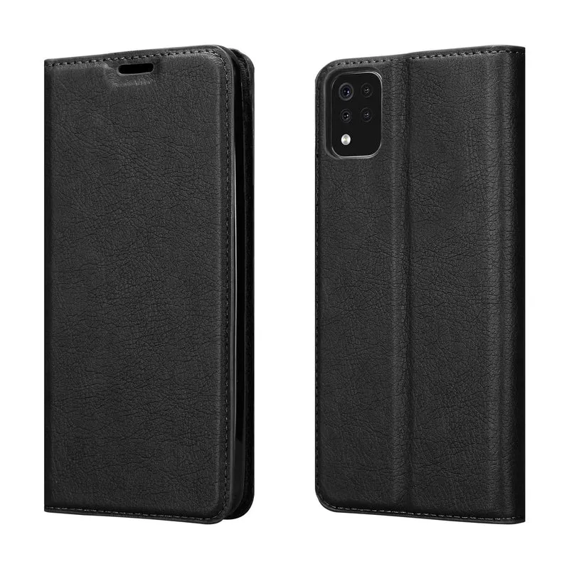 Cadorabo Hülle kompatibel mit LG K42 Schutzhülle mit Magnetverschluss, Standfunktion und Kartenfach