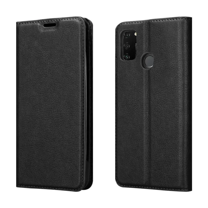 Cadorabo Hülle kompatibel mit Honor 9A Schutzhülle mit Magnetverschluss, Standfunktion und Kartenfach