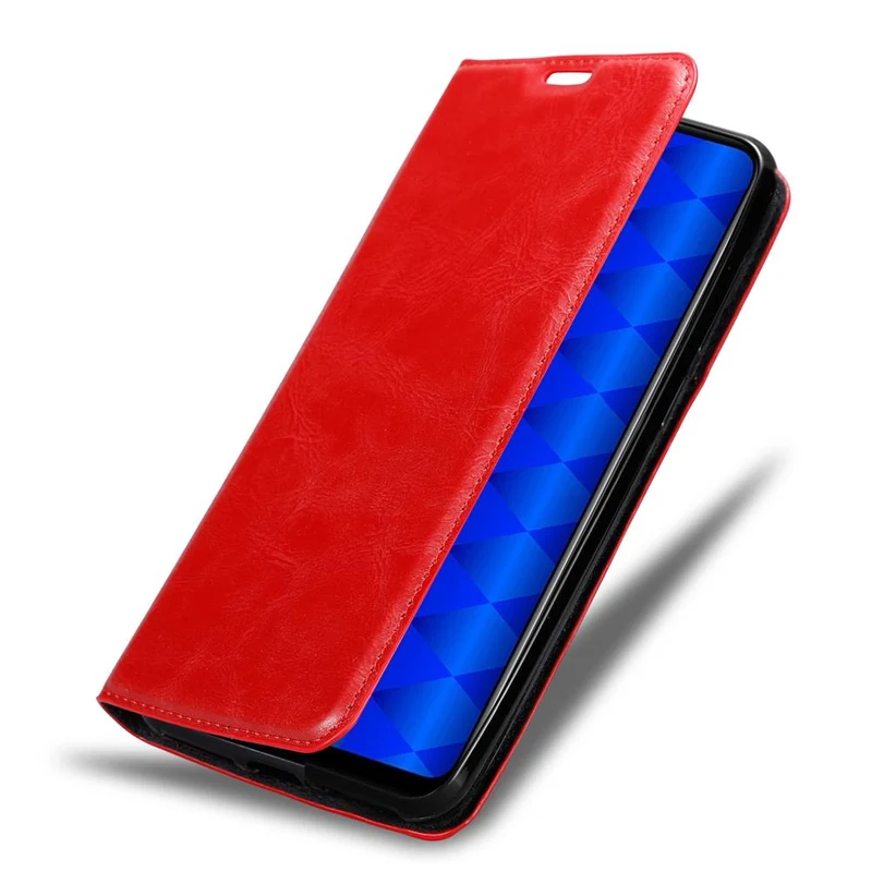 Cadorabo Hülle kompatibel mit Honor 9C Schutzhülle mit Magnetverschluss, Standfunktion und Kartenfach