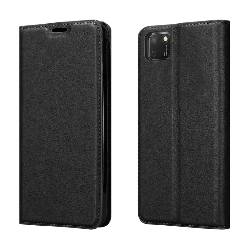 Cadorabo Hülle kompatibel mit Honor 9S / Huawei Y5P Schutzhülle mit Magnetverschluss, Standfunktion und Kartenfach