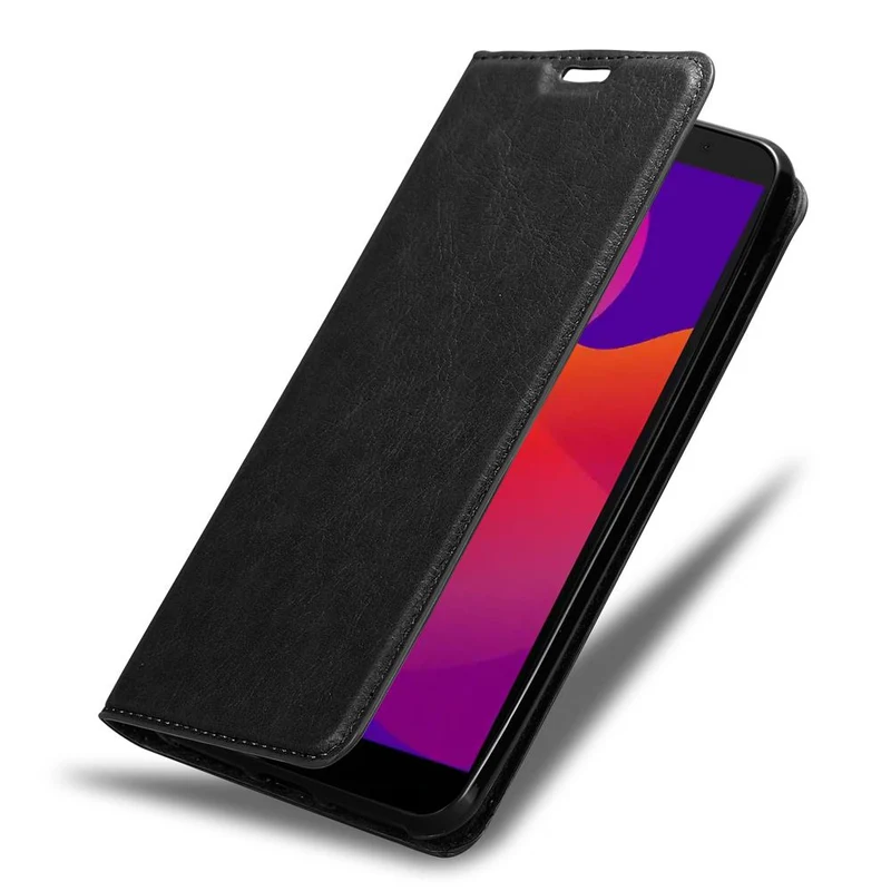 Cadorabo Hülle kompatibel mit Honor 9S / Huawei Y5P Schutzhülle mit Magnetverschluss, Standfunktion und Kartenfach