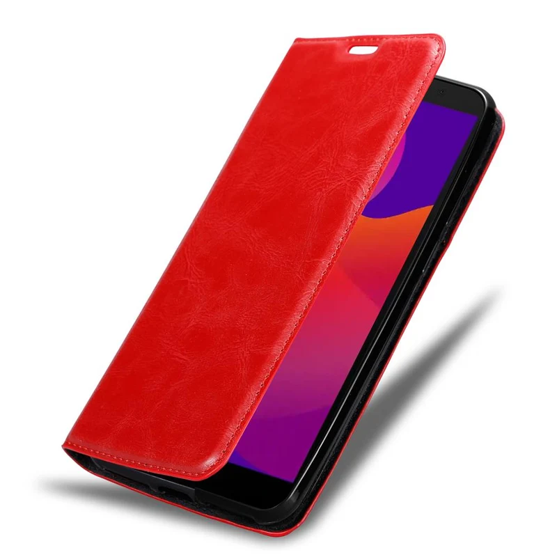 Cadorabo Hülle kompatibel mit Honor 9S / Huawei Y5P Schutzhülle mit Magnetverschluss, Standfunktion und Kartenfach