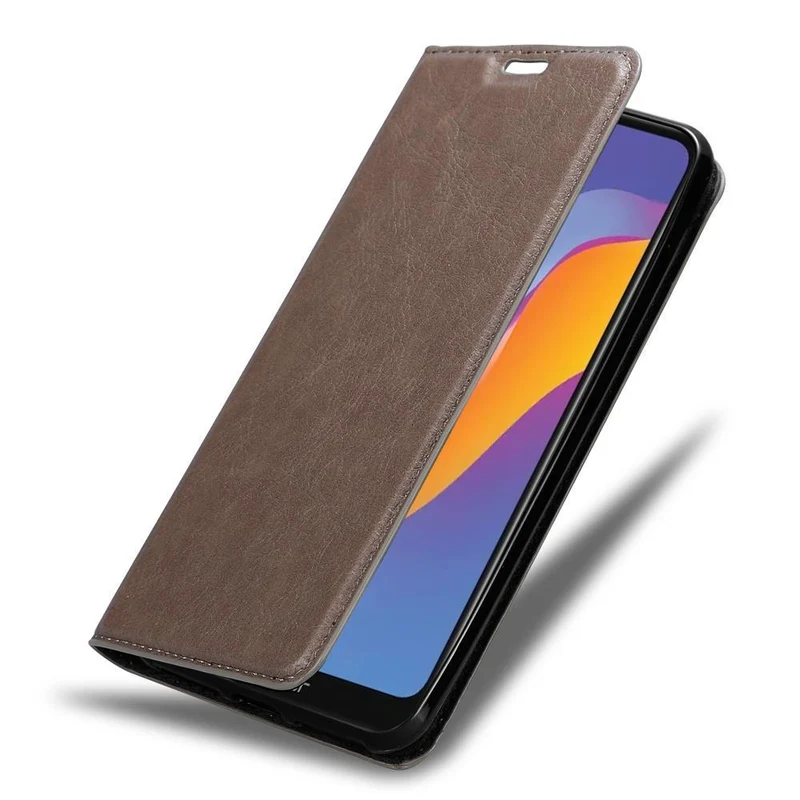 Cadorabo Hülle kompatibel mit Honor 8A 2020 Schutzhülle mit Magnetverschluss, Standfunktion und Kartenfach