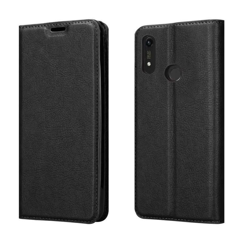 Cadorabo Hülle kompatibel mit Honor 8A PRIME Schutzhülle mit Magnetverschluss, Standfunktion und Kartenfach