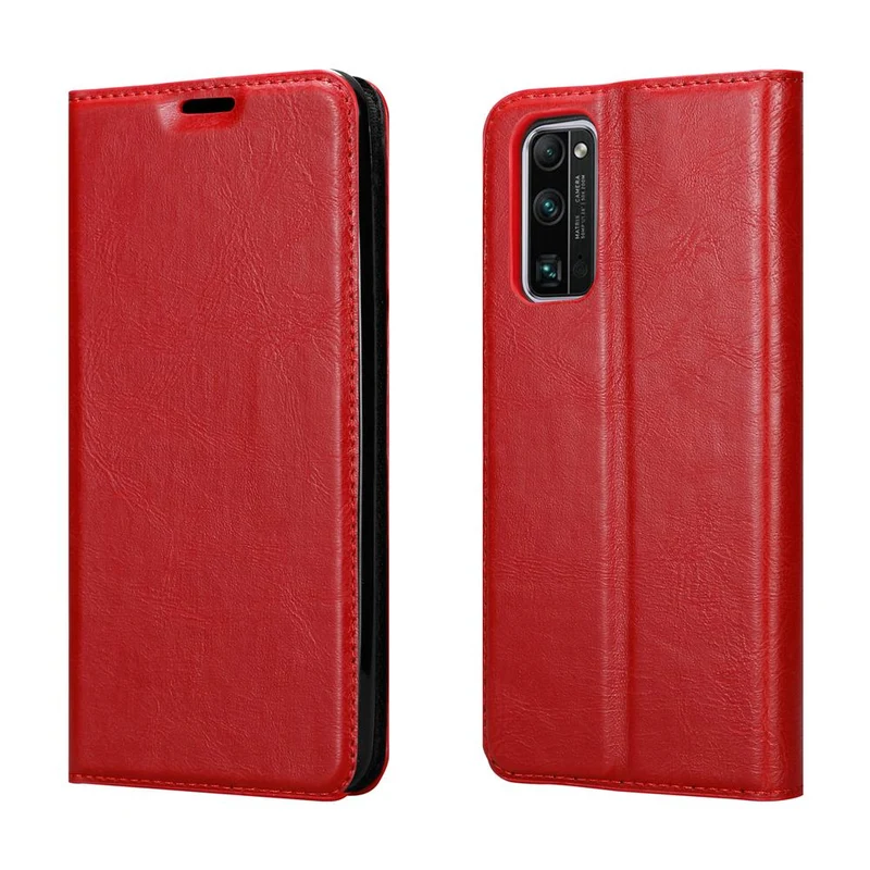 Cadorabo Hülle kompatibel mit Honor 30S Schutzhülle mit Magnetverschluss, Standfunktion und Kartenfach