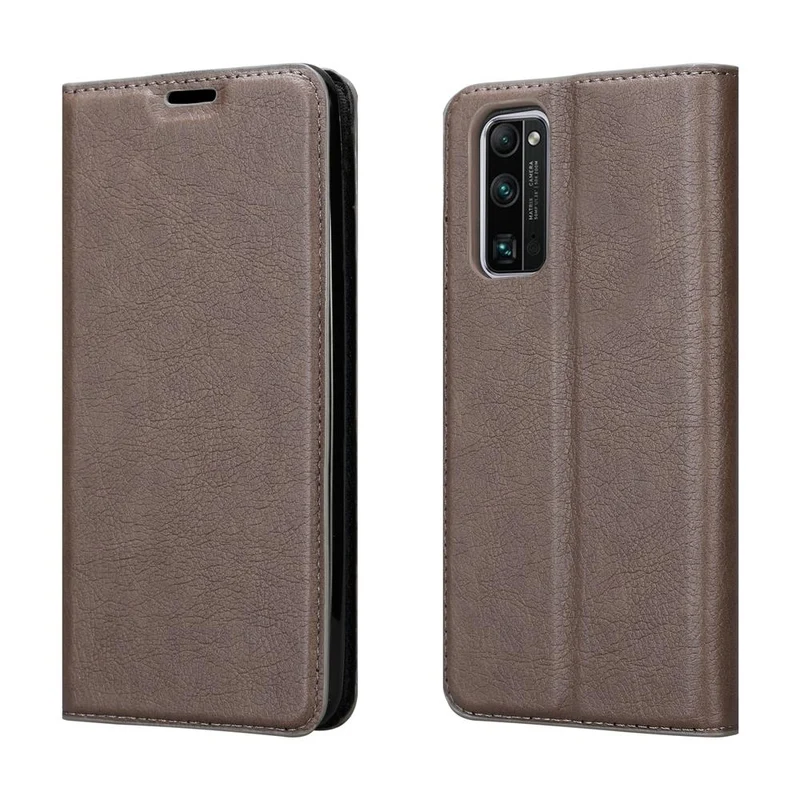 Cadorabo Hülle kompatibel mit Honor 30S Schutzhülle mit Magnetverschluss, Standfunktion und Kartenfach