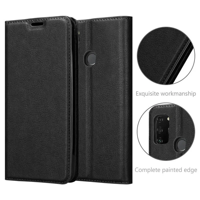 Cadorabo Hülle kompatibel mit Honor PLAY 9A Schutzhülle mit Magnetverschluss, Standfunktion und Kartenfach