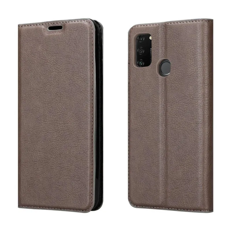 Cadorabo Hülle kompatibel mit Honor PLAY 9A Schutzhülle mit Magnetverschluss, Standfunktion und Kartenfach