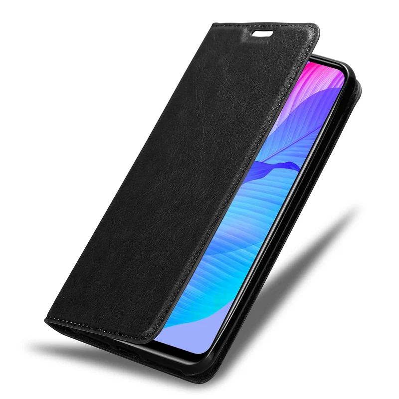Cadorabo Hülle kompatibel mit Huawei P SMART S Schutzhülle mit Magnetverschluss, Standfunktion und Kartenfach