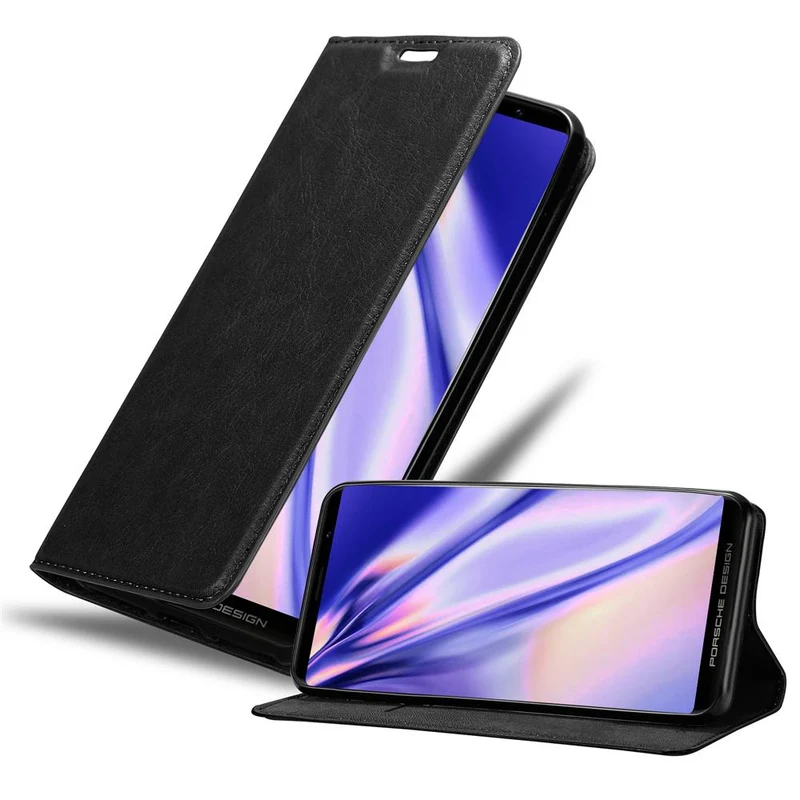 Cadorabo Hülle kompatibel mit Huawei MATE RS Schutzhülle mit Magnetverschluss, Standfunktion und Kartenfach