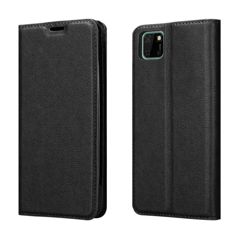 Cadorabo Hülle kompatibel mit Honor 9S / Huawei Y5P Schutzhülle mit Magnetverschluss, Standfunktion und Kartenfach