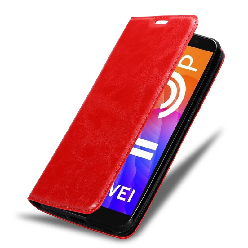 Cadorabo Hülle kompatibel mit Honor 9S / Huawei Y5P Schutzhülle mit Magnetverschluss, Standfunktion und Kartenfach