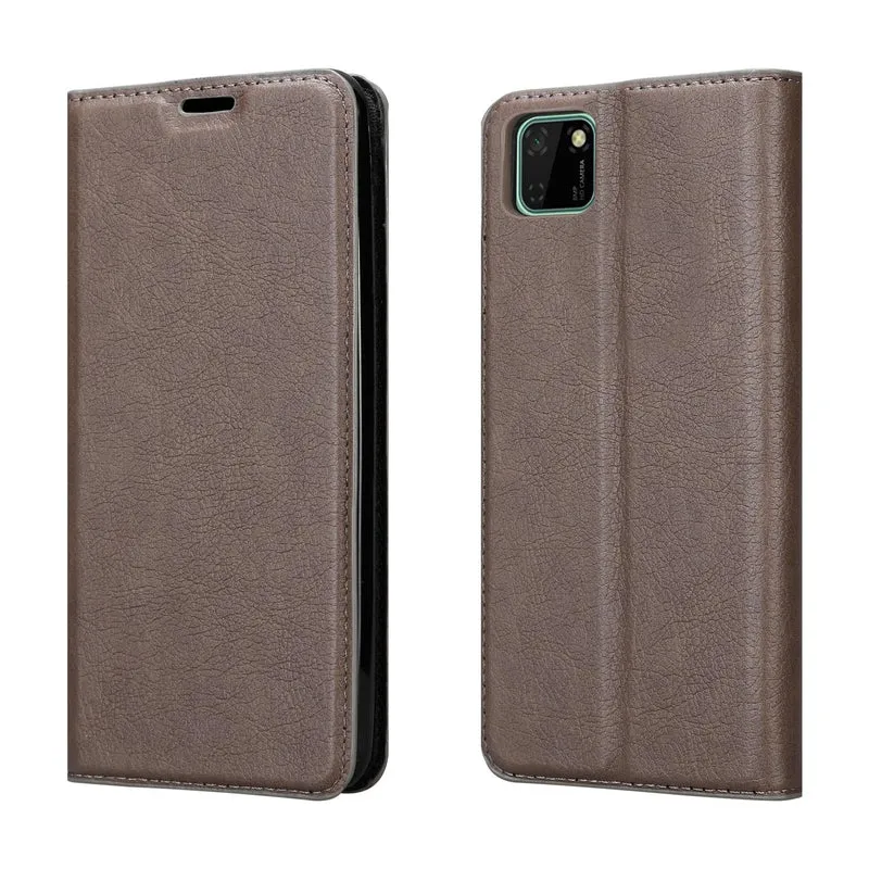Cadorabo Hülle kompatibel mit Honor 9S / Huawei Y5P Schutzhülle mit Magnetverschluss, Standfunktion und Kartenfach