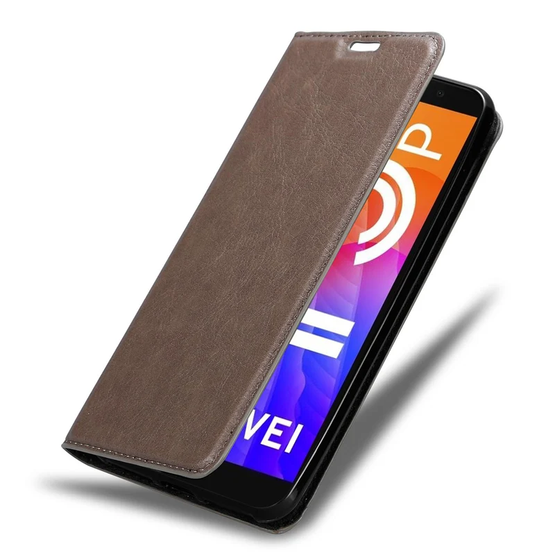 Cadorabo Hülle kompatibel mit Honor 9S / Huawei Y5P Schutzhülle mit Magnetverschluss, Standfunktion und Kartenfach