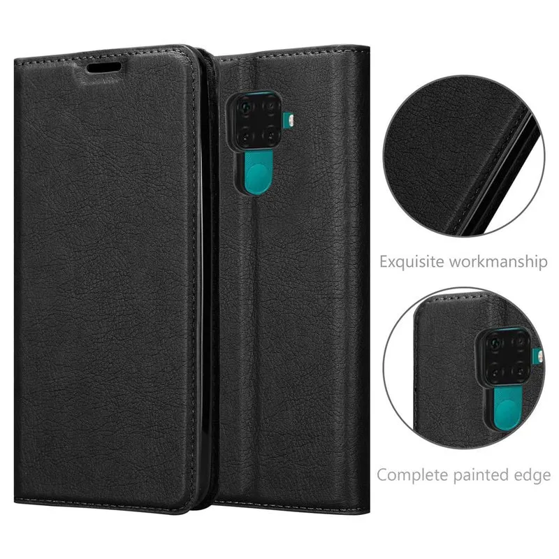 Cadorabo Hülle kompatibel mit Huawei MATE 30 LITE Schutzhülle mit Magnetverschluss, Standfunktion und Kartenfach